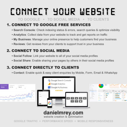 Danielmrey connect your website