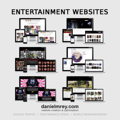 Danielmrey entertainment websites