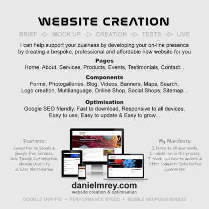 Danielmrey website creation