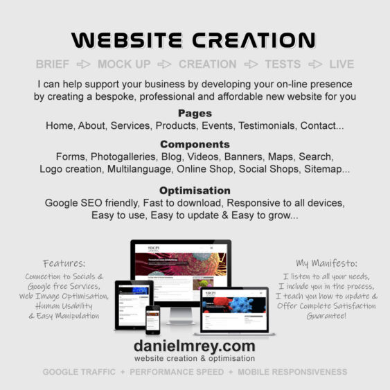 Danielmrey website creation
