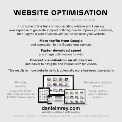 Danielmrey website optimisation