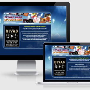 Desktop mobile flying angel no responsive