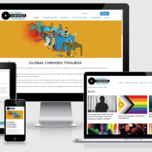 Desktop mobile global chemsex toolbox