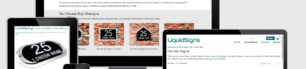 Desktop mobile liquidsigns