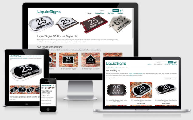 Desktop mobile liquidsigns