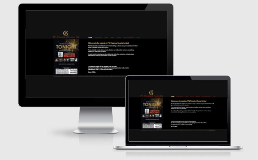 Desktop mobile pg theatrical events no responsive