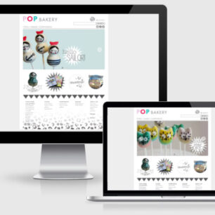 Desktop mobile pop bakery no responsive