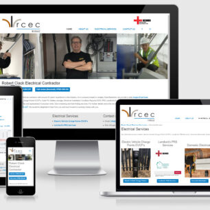 Desktop mobile robert clack electrical contractor