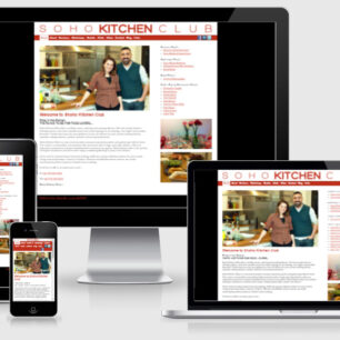 Desktop mobile soho kitchen club