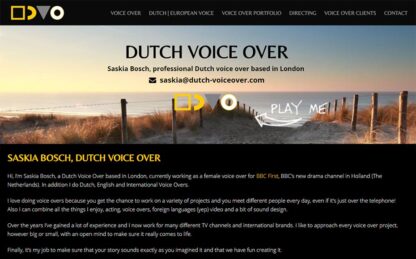 Voice Over Artist by Dutch Voice Over