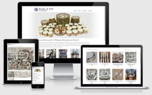 Online shop websites portfolio web