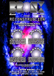 Poster bronx reconstruccion