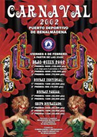 Poster carnaval benalmadena 2002