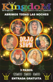 Poster kingdom drag show