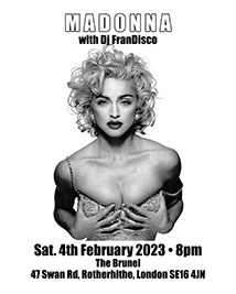 Poster madonna for socials