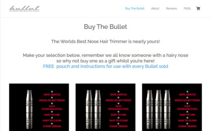 Sales by The Bullet