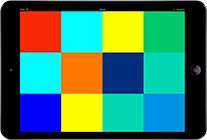 Web app colors ipad