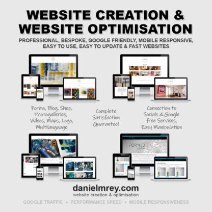 Website creation and optimisation